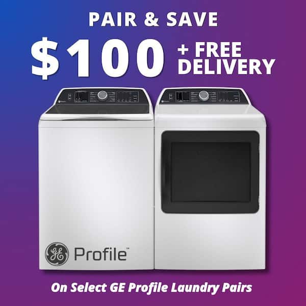 Profile 7.8 cu. ft. vented Electric Dryer in Sapphire Blue with Steam and Sanitize Cycle, ENERGY STAR