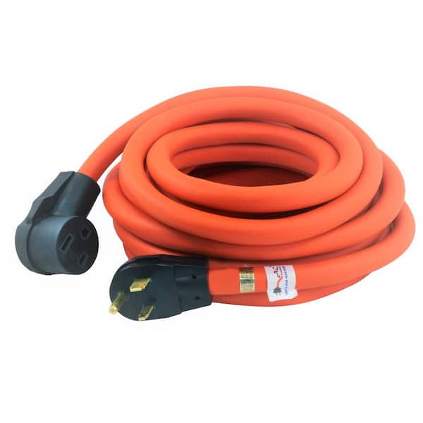 AC WORKS AC Connectors Super Heavy Duty 50 ft. 8/3 STW Welder Extension Cord
