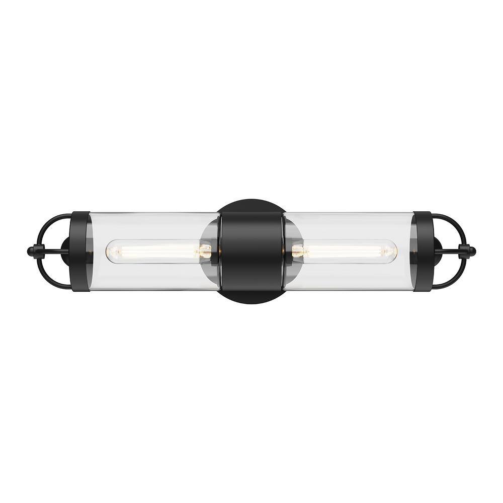 Lancaster Vintage Matte Black Outdoor Wall Sconce