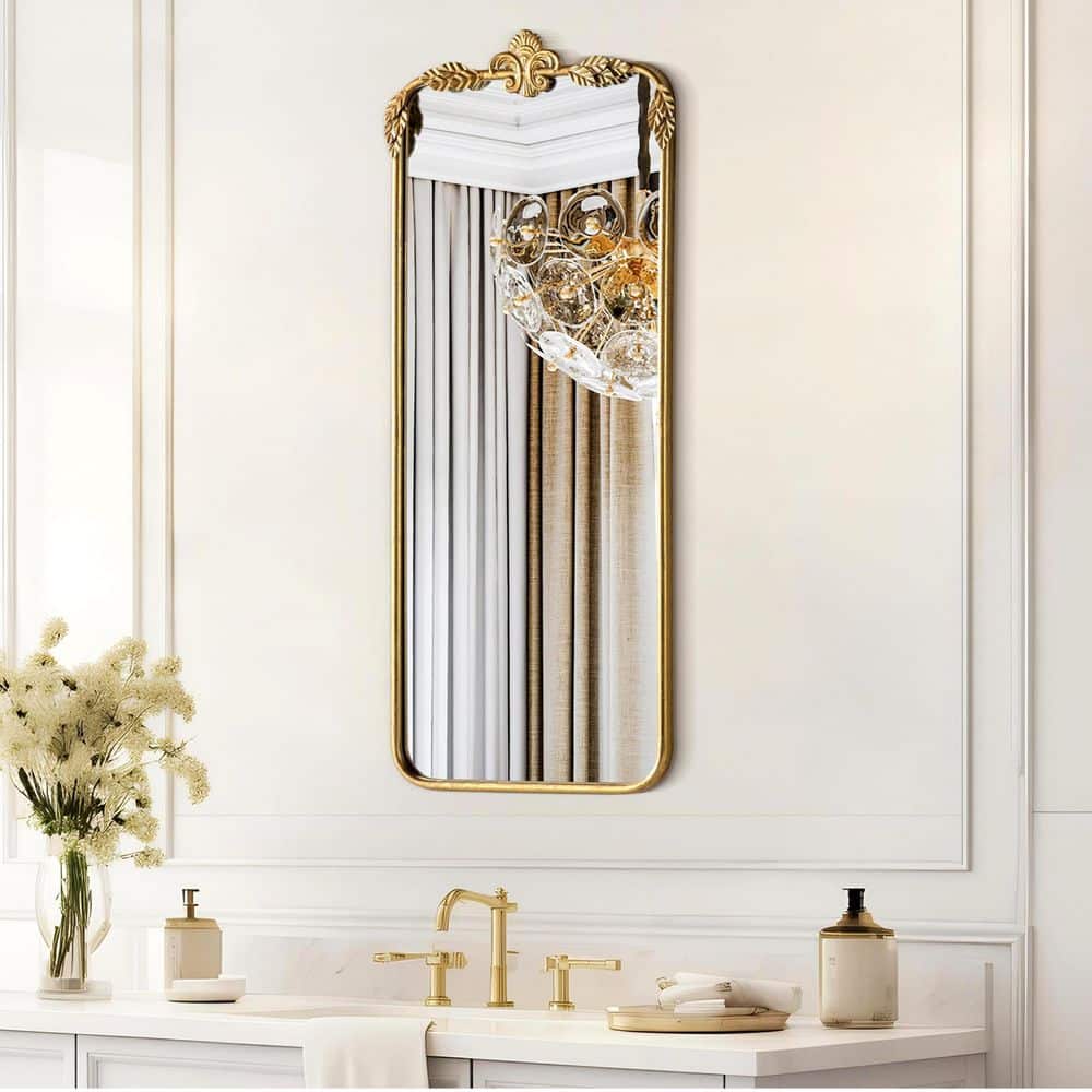み*ぃ様 【早い者勝ち！】antique mirror 壁掛けゴールド アンティ み*ぃ様 【早い者勝ち！】antique mirror 壁掛けゴールド アンティ み