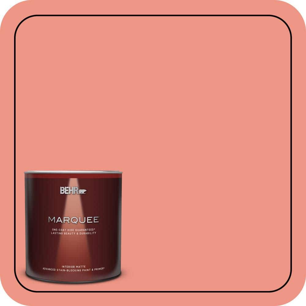 1 qt. #P180-4 Guava Jelly Matte Interior Paint & Primer price history on PriceWatchPro