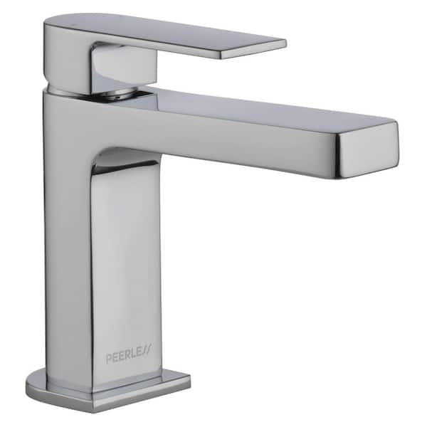 Peerless Xander Single Hole Single-Handle Bathroom Faucet in Chrome