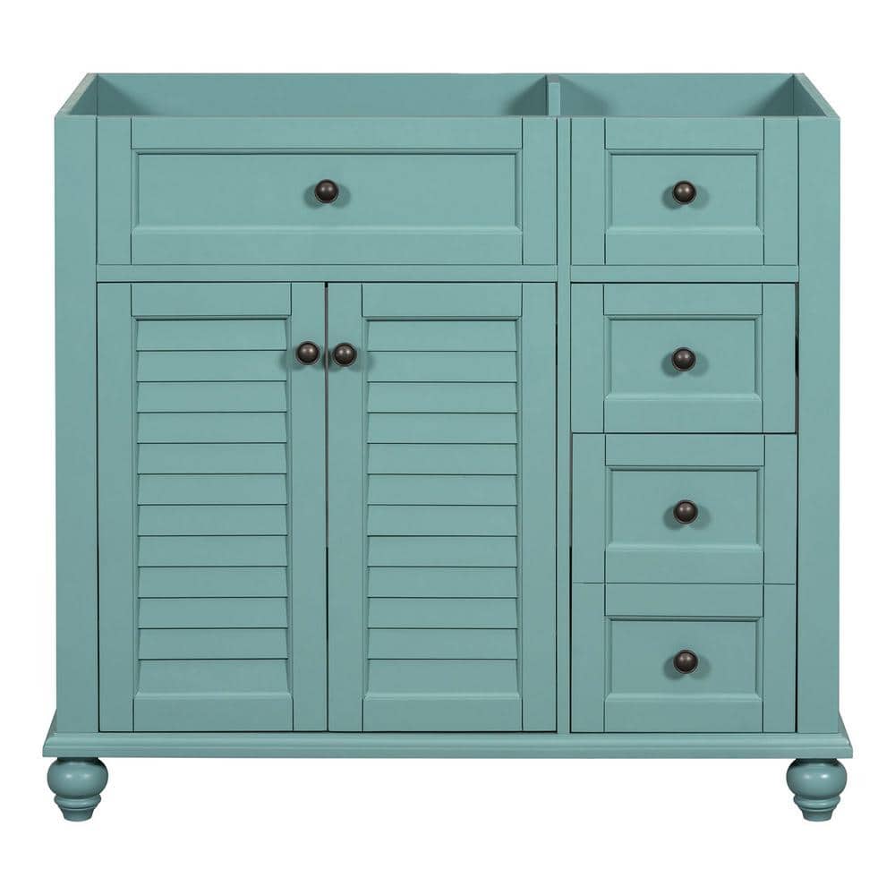 35.4 in. W x 17.9 in. D x 33 in. H Freestanding Bath Vanity Cabinet without