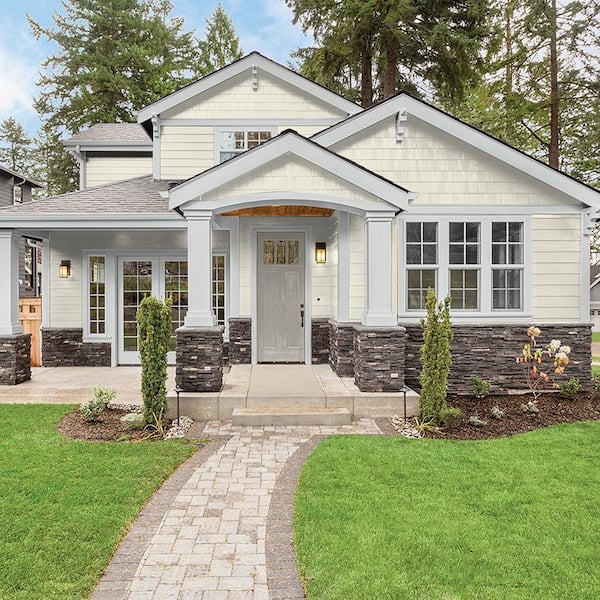 Home Exterior Exterior Off White Paint BEHR MARQUEE #73 Off White