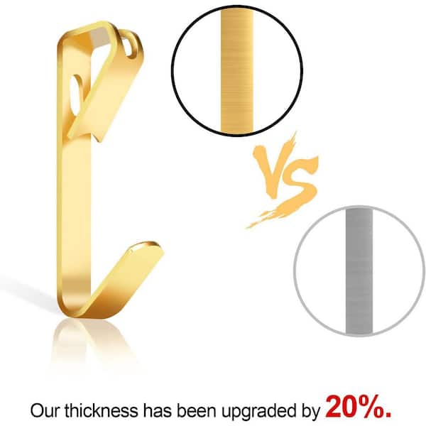 Adrinfly Gold Picture Hanging Kit 184-Pieces 20 30 50