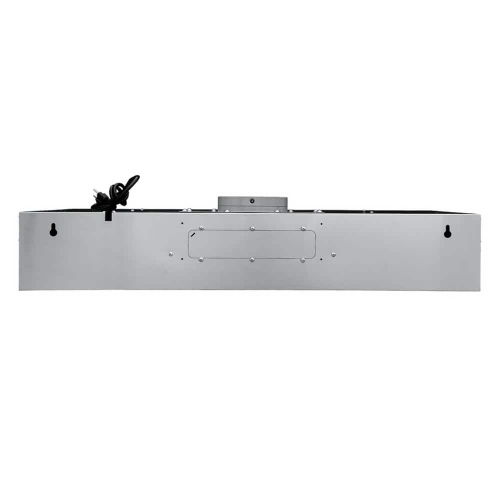 36-Inch Stainless Steel Under Cabinet Range Hood with LED Lights
