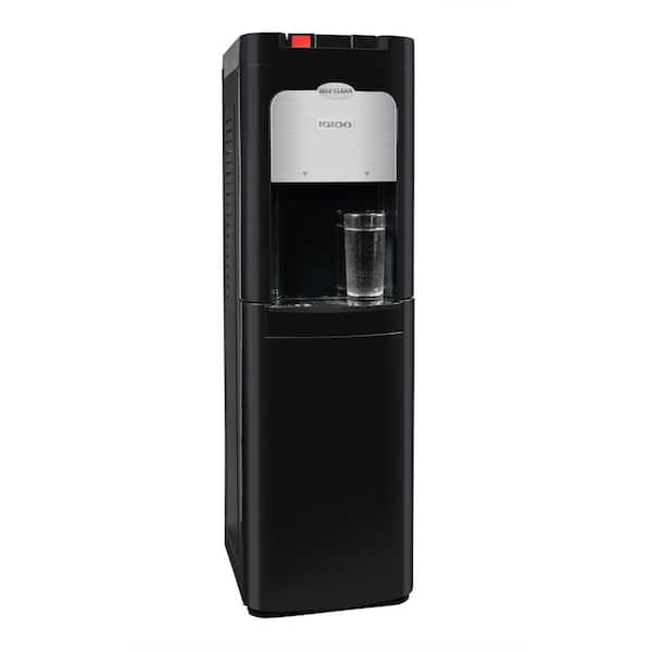 IGLOO 3 or 5 Gal. Water Cooler in Black with Self-Cleaning Feature
