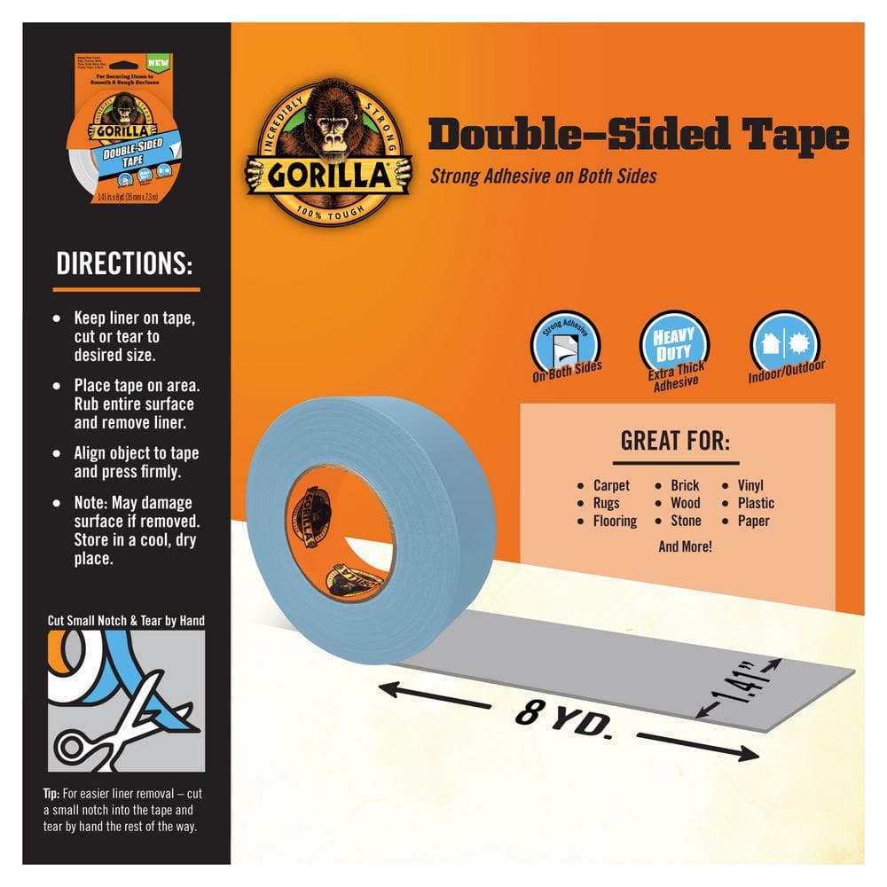 gorilla two sided tape