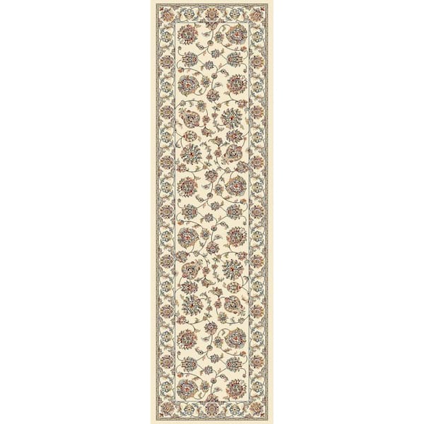 Home Decorators Collection Judith Ivory 2 ft. x 8 ft. Indoor Runner Rug