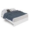 Polifurniture Madison 4-Piece White Wood Queen Size Bedroom Set 402305430001