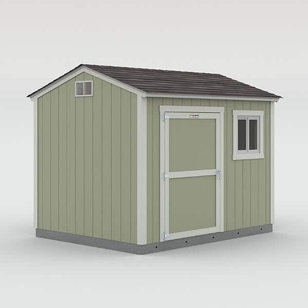 Tahoe Series Angora Installed Storage Shed 8 ft. x 10 ft. x 8 ft. 6 in. (80 sq. ft.) 7 ft. High Sidewall