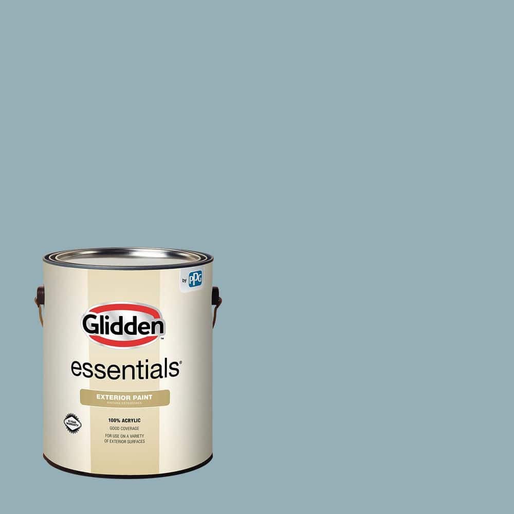 1 gal. PPG1149-4 Mountain Stream Flat Exterior Paint price history on PriceWatchPro