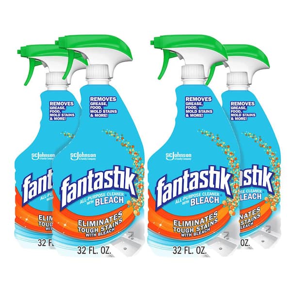 Fantastik 32 fl. oz. AllPurpose Cleaner with Bleach (4Pack) 308685