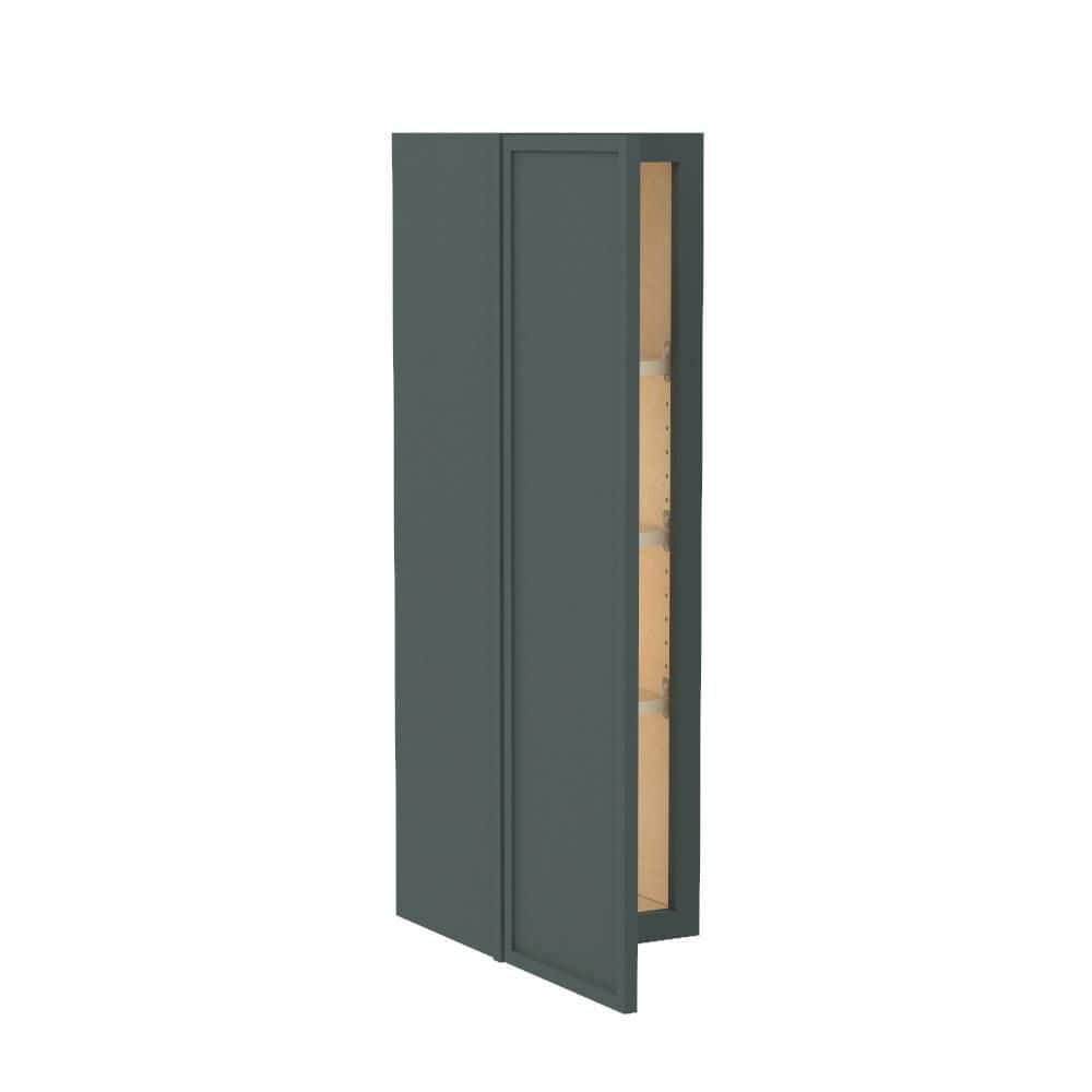 Franklin 12 in. W x 12 in. D x 42 in. H Assembled Plywood Wall Kitchen Cabinet in Verdant Green with Soft Close price history on PriceWatchPro