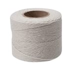 #12 x 420 ft. 100% Cotton Twine Rope, White