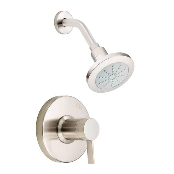 Danze Amalfi 1-Handle Shower Only Faucet Trim Only in Brushed Nickel (Valve Not Included)