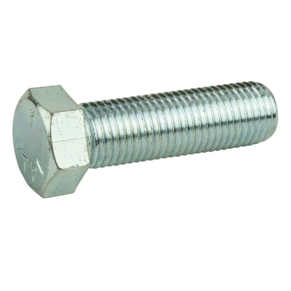 Everbilt 5/16 in.-24 tpi x 7/8 in. Zinc-Plated Grade 5 Fine Thread Hex Bolt