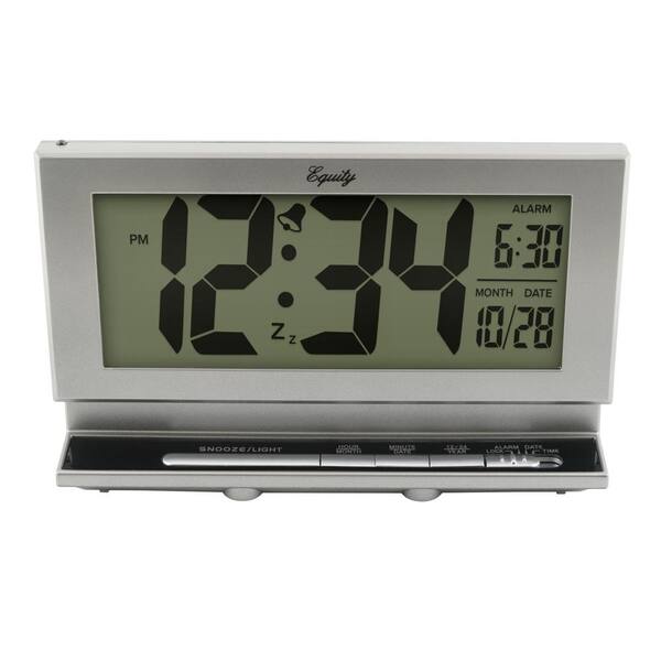 Lcd Alarm Table Clock, Clock That Illuminates On Ceiling