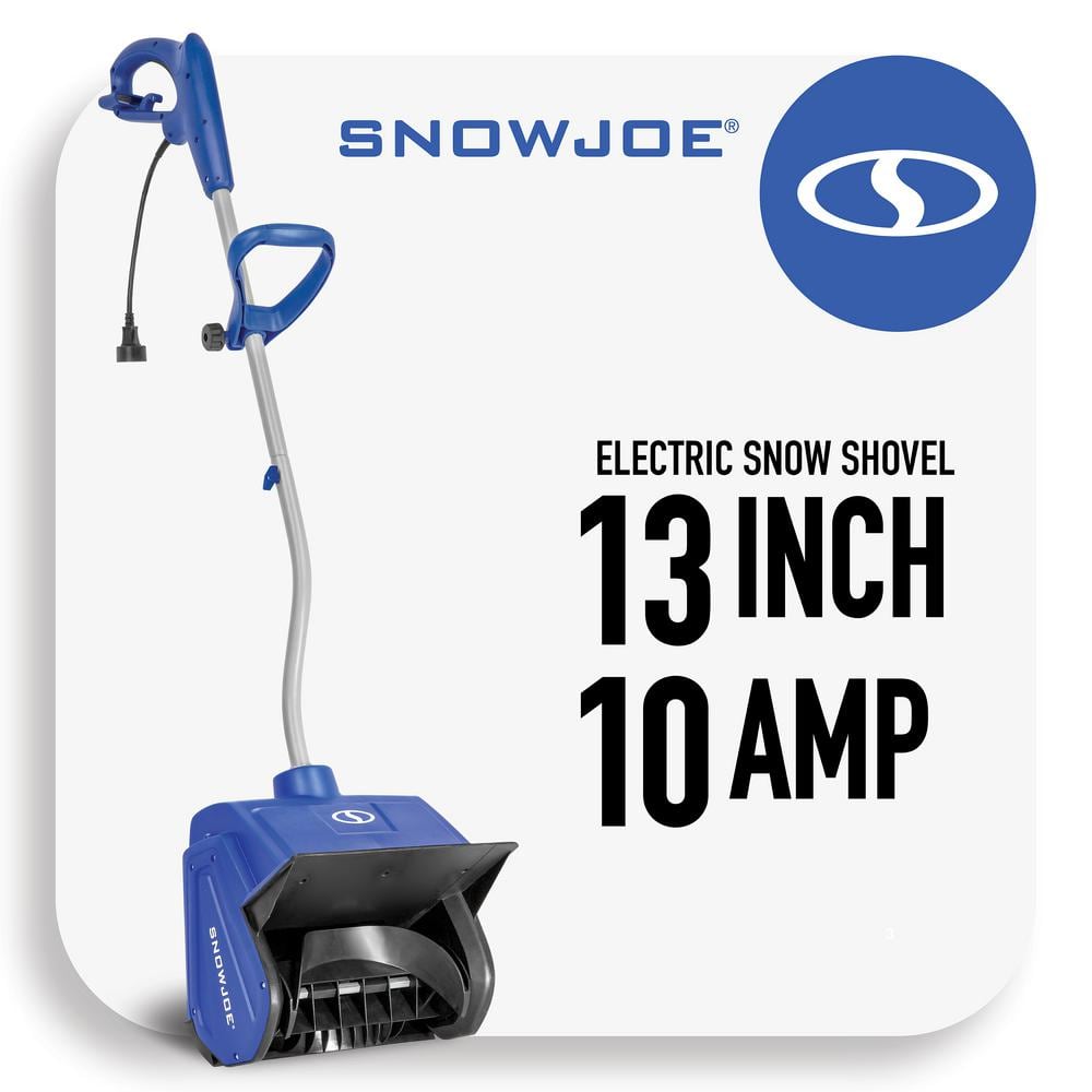 Snow Joe Plus 13 in. 10 Amp Electric Snow Blower Shovel 323E The Home  Depot