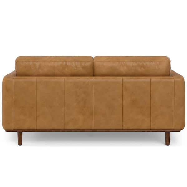 Simpli Home Morrison Mid-Century Modern 72 in. Wide Sofa with 