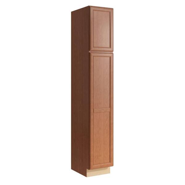 Cardell Boden 15 in. W x 90 in. H Linen Cabinet in Caramel