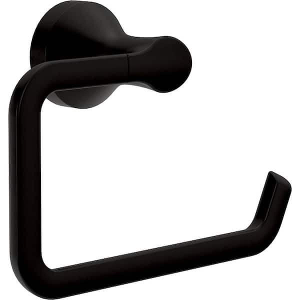 Delta Caffery Wall Mounted Towel Ring in Matte Black CAF46-MB