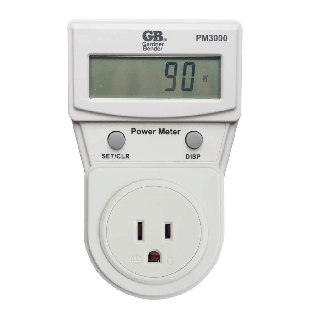 Upgraded Watt Meter Power Meter Plug Home Electricity Usage Monitor with  Cord, Electrical Usage Monitor Consumption, Energy Voltage Amps Kill Meter