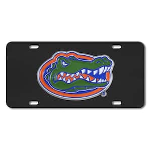 Florida Gators 3D Black License Plate