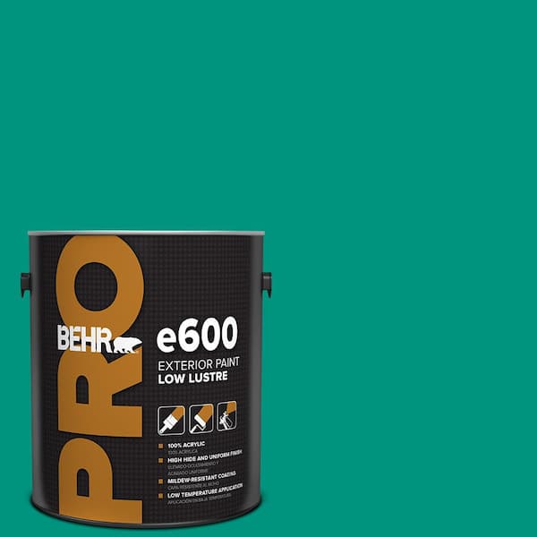 BEHR PRO 1 gal. #S-G-480 Aqua Waters Low Luster Exterior Paint