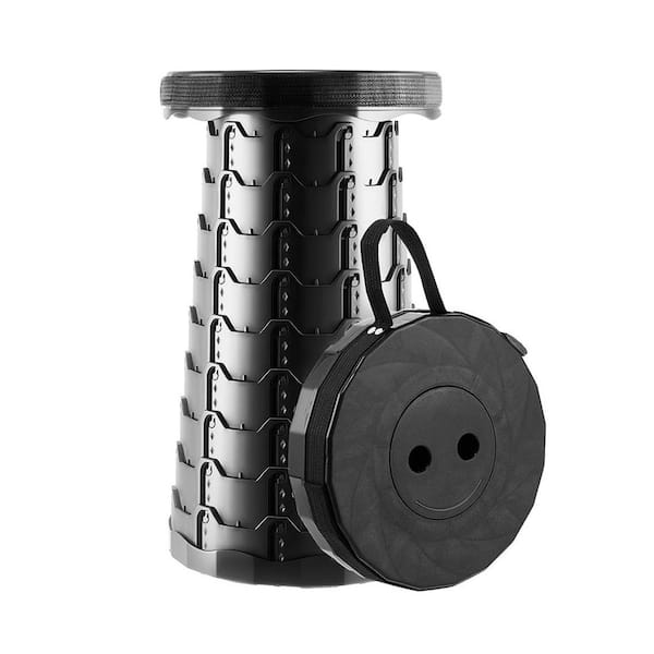 Thickened Plastic Foldable Garden Stool Adjustable Height Lightweight Portable Retractable Seat for Fishing Hiking BBQ