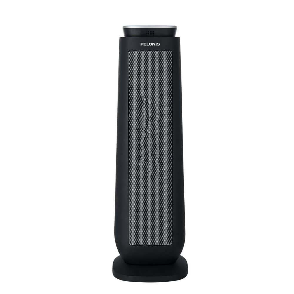Pelonis 23 in. 1500-Watt Digital Tower Ceramic Heater, Black
