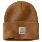 Men's OFA Brown Acrylic Hat Headwear