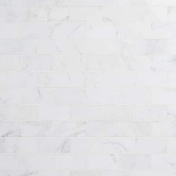Ivy Hill Tile Oriental 3 in. x 6 in. x 8 mm Marble Wall Tile (32 pieces 4 sq. ft./Box)