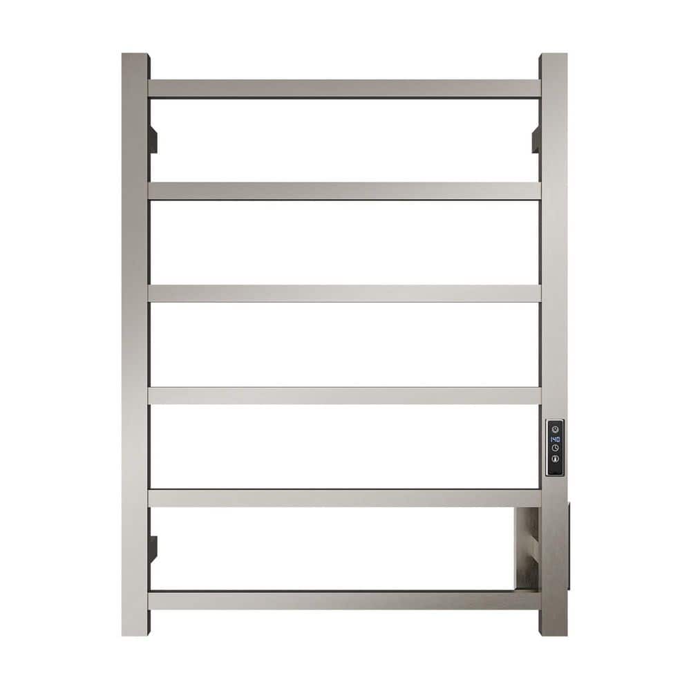 Charles Series Brushed Nickel Wall Mounted Electric Towel Warmer