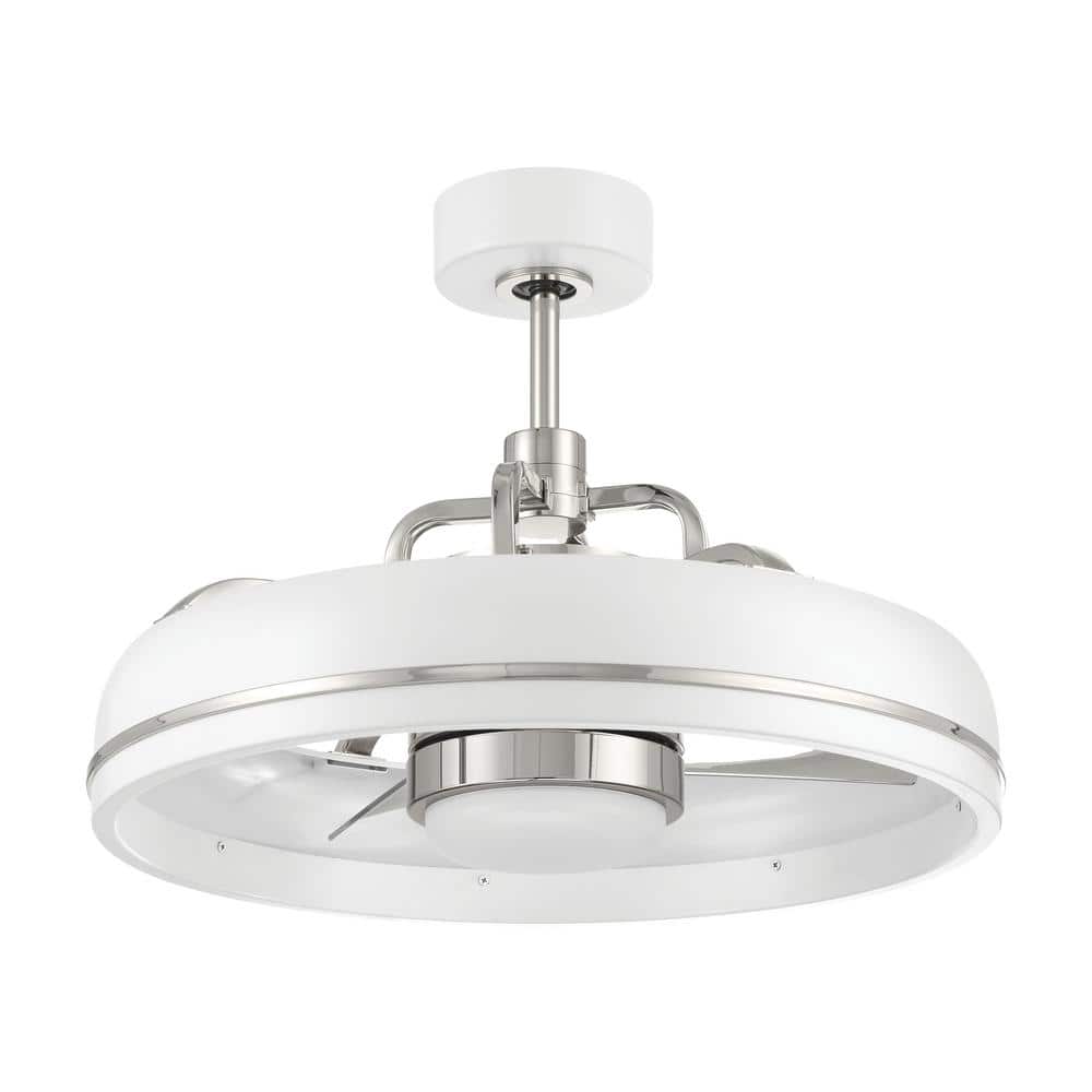 CRAFTMADE Taylor 20 in. Integrated LED Indoor White/Polished