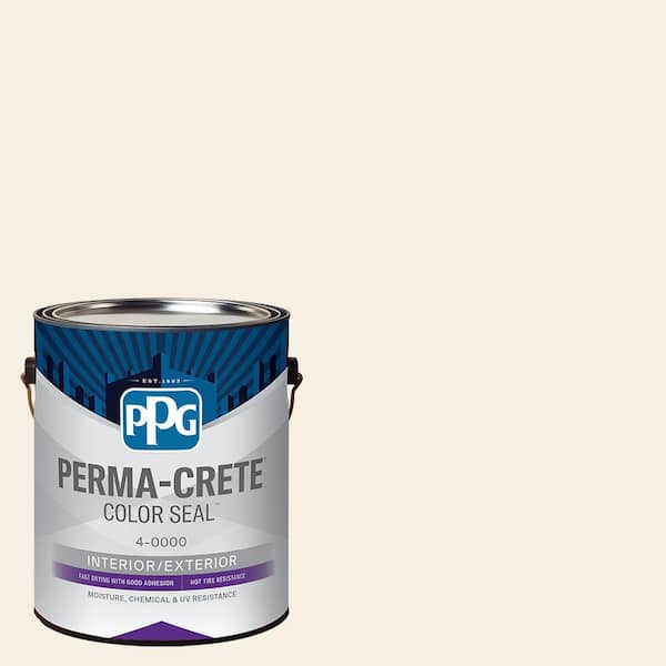 Reviews for Perma-Crete Color Seal 1 gal. PPG15-06 White Chip Satin ...