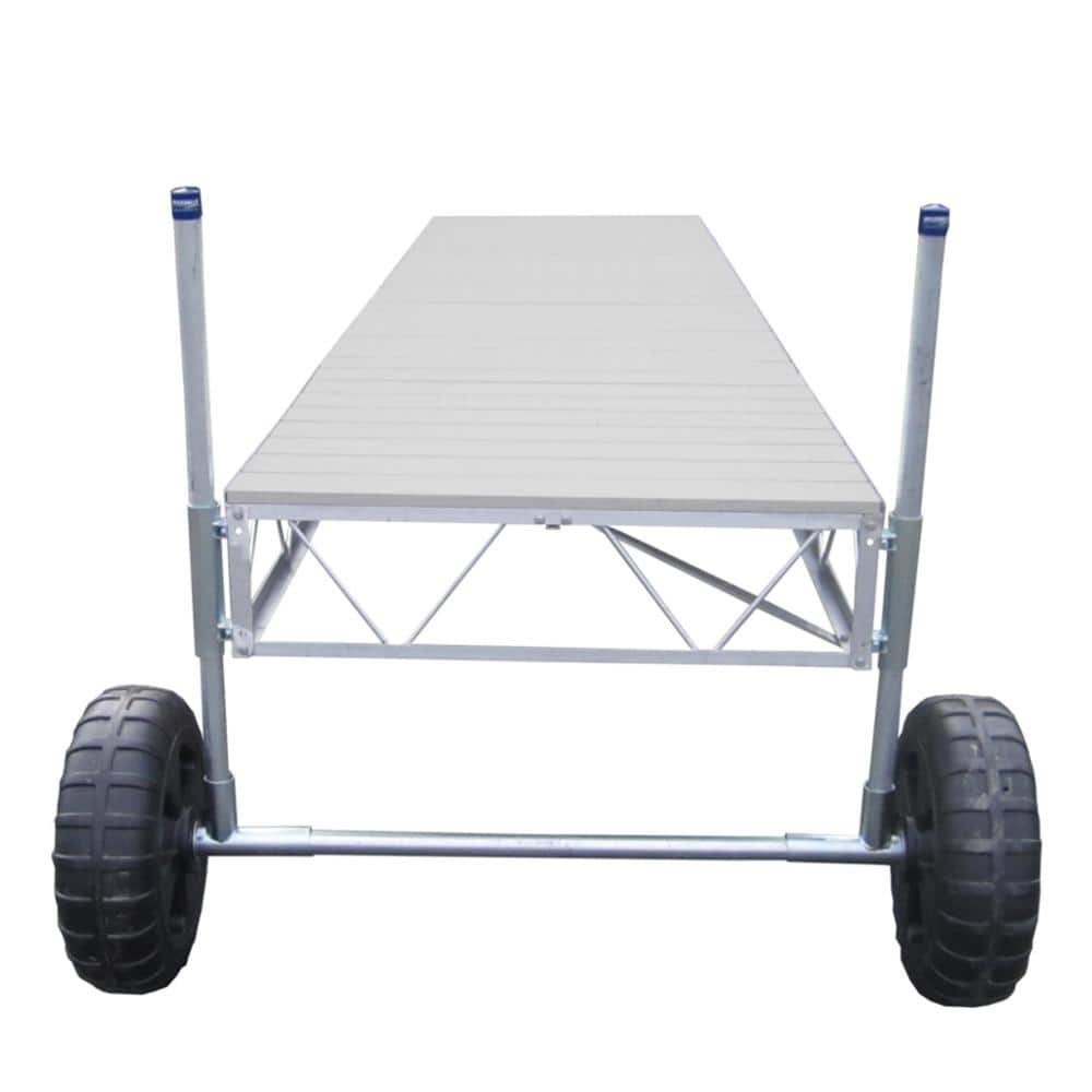 16 ft. Straight Roll-in Dock with Gray Aluminum Decking price history on PriceWatchPro
