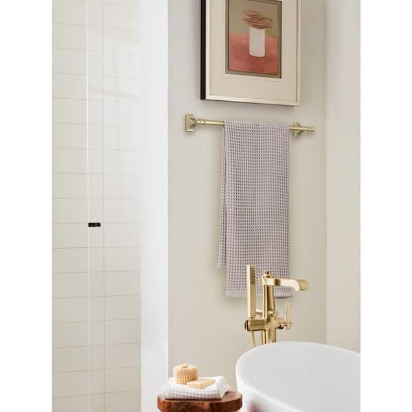 Davenport 24 in. (610 mm) L Towel Bar in Golden Champagne