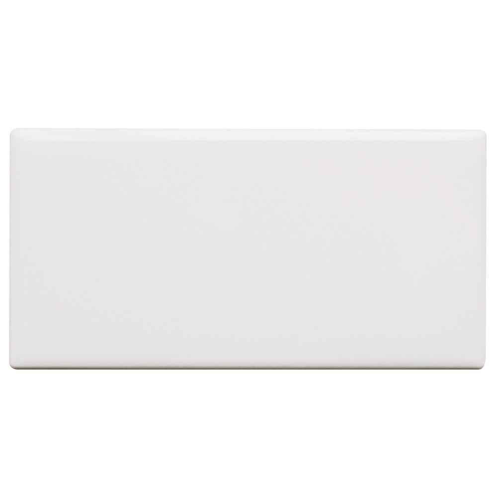 Daltile Restore 6 in. x 3 in. x 4 in. Glazed Ceramic Soap Dish in Bright  White RE15BA725CC1P - The Home Depot