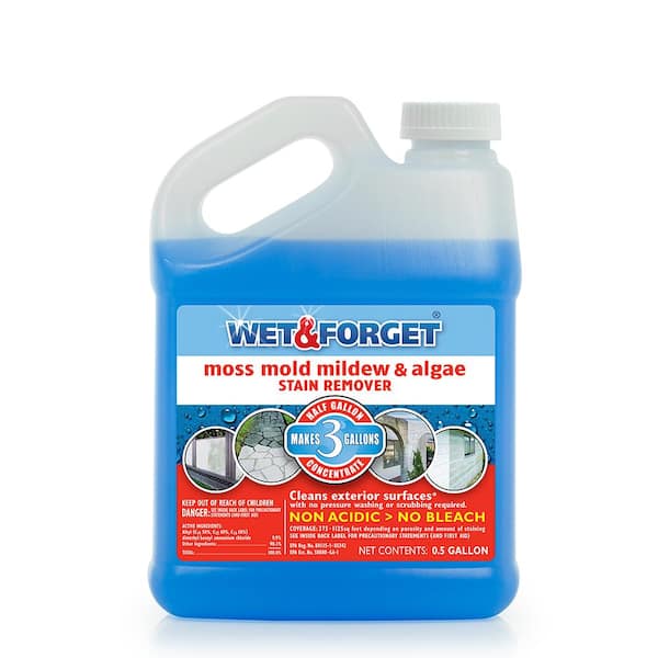 Wet & Forget 0.5 Gal. Moss Mold Mildew and Algae Stain Remover
