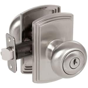 Defiant Hartford Satin Nickel Keyed Entry Door Knob TGX200B - The