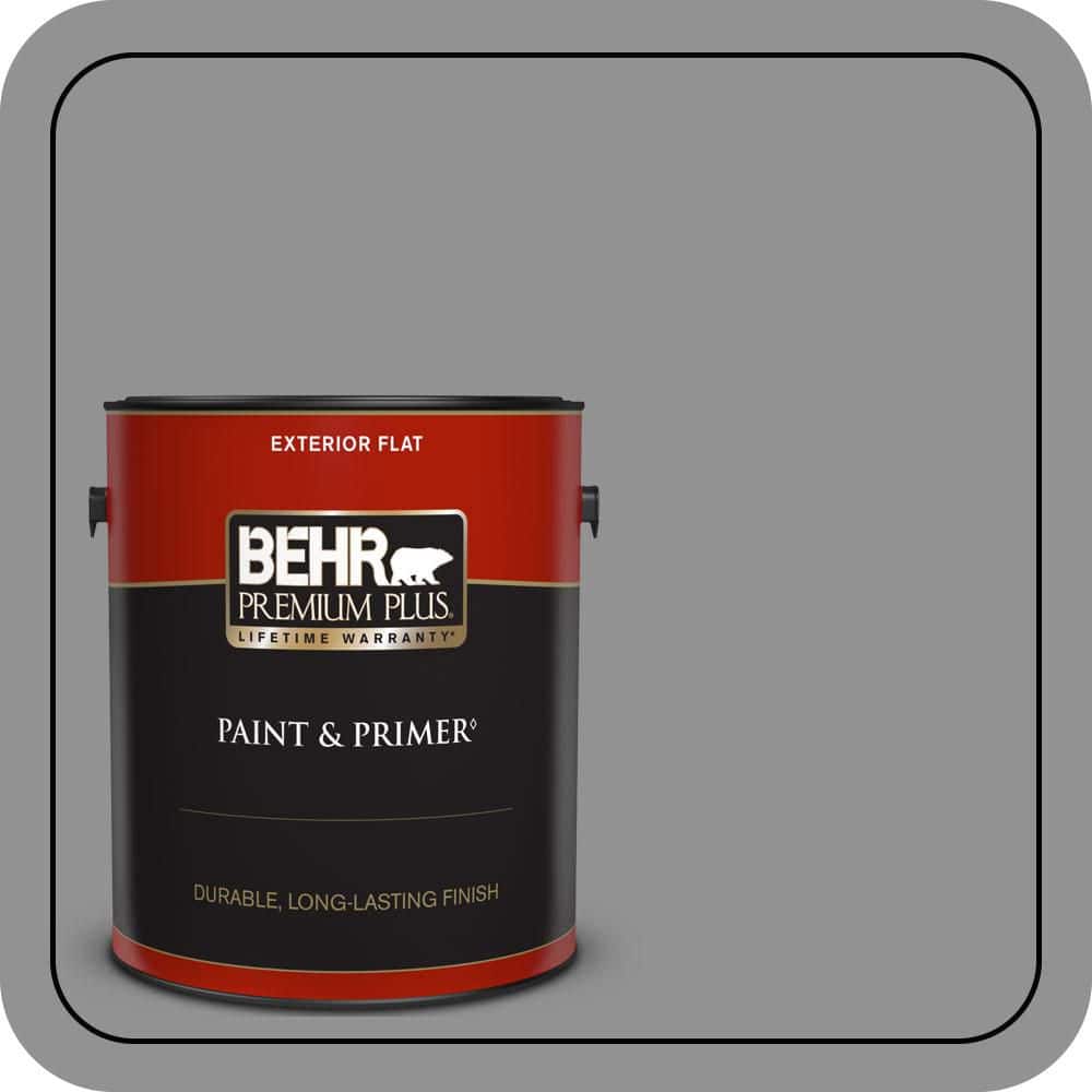 1 gal. #N520-4 Cool Ashes Flat Exterior Paint & Primer price history on PriceWatchPro