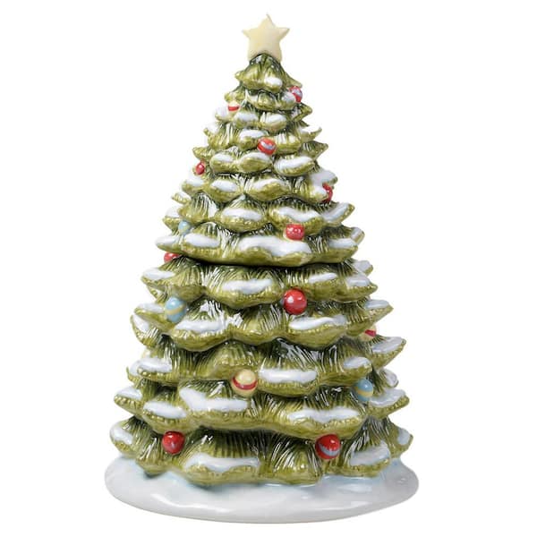 Only 22.36 usd for Footed Christmas Cookie Jar Online at the Shop