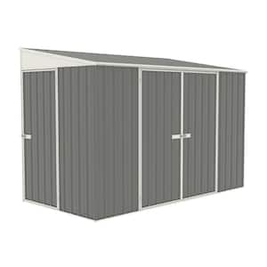 10 ft. W x 5 ft. D Metal Bike Shed with SNAPTiTE assembly system 60 sq. ft.
