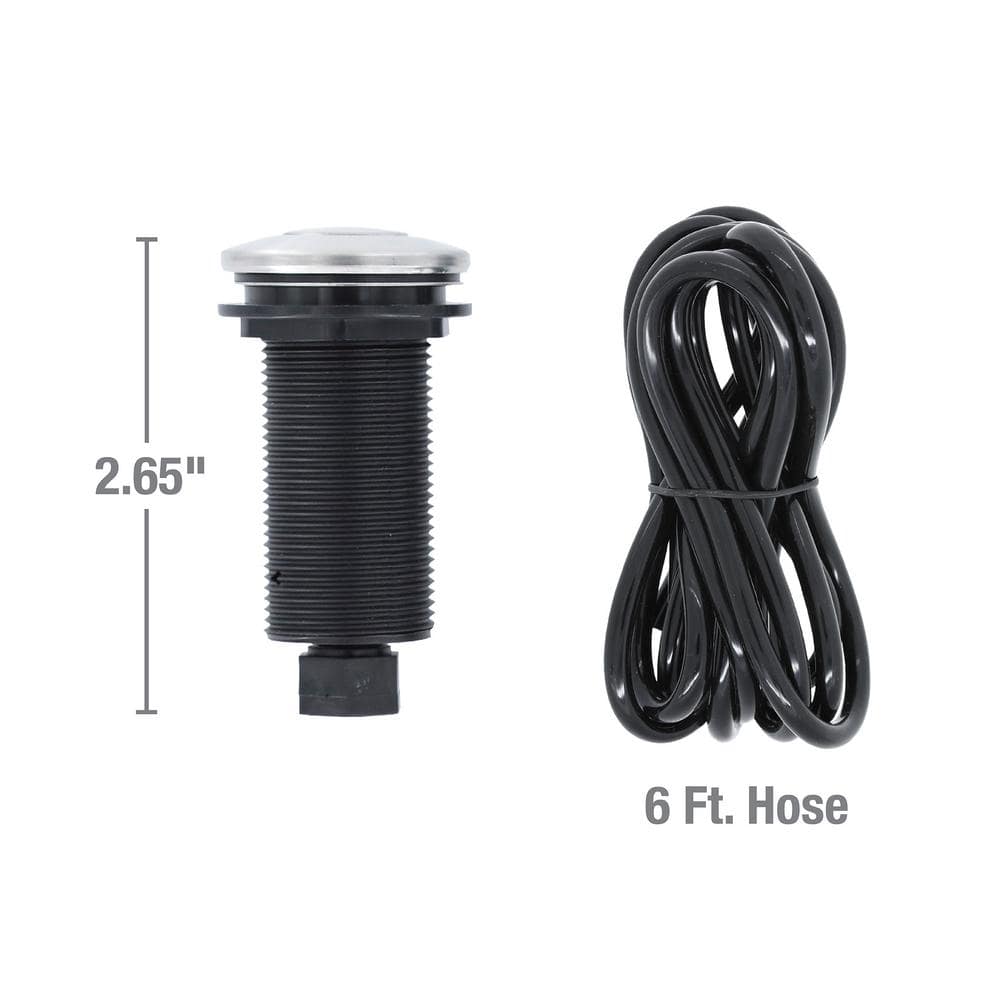 Universal Stainless Steel Garbage Disposal Air Switch