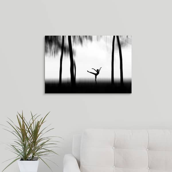 GreatBigCanvas "Dancing" by Bocah Bocor Canvas Wall Art