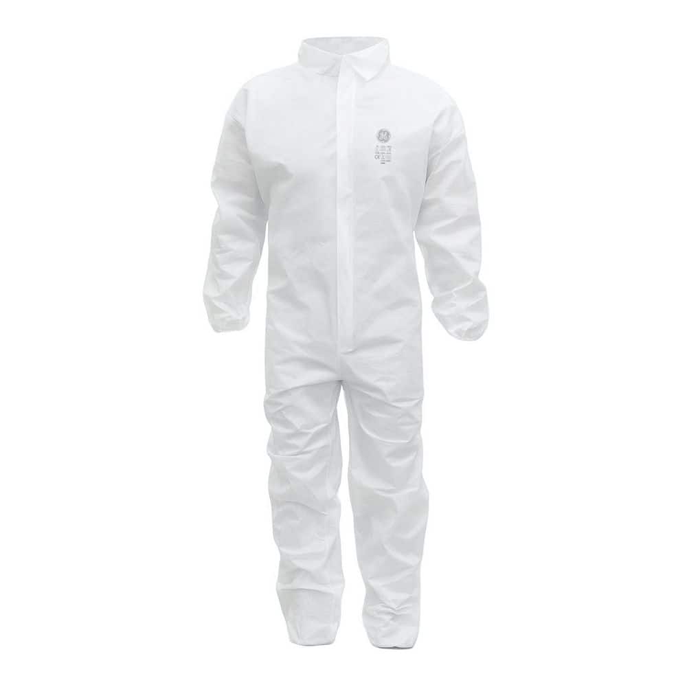 GE SMS PROTECTIVE Coveralls W/ COLLAR S GW900S - The Home Depot