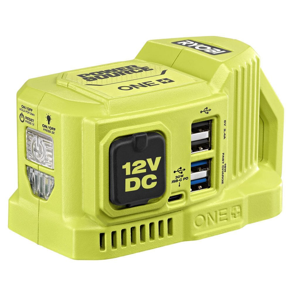 ryobi-one-18-volt-120-watt-push-start-power-source-with-12-volt-outlet