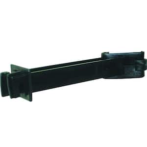 T-Post 5 in. Black Reverse Extension Insulator - Polywire
