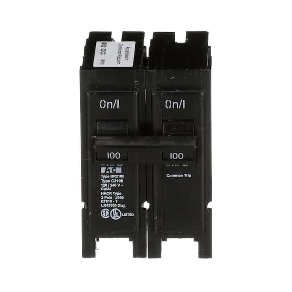Eaton BR 100 Amp 2 Pole Circuit Breaker